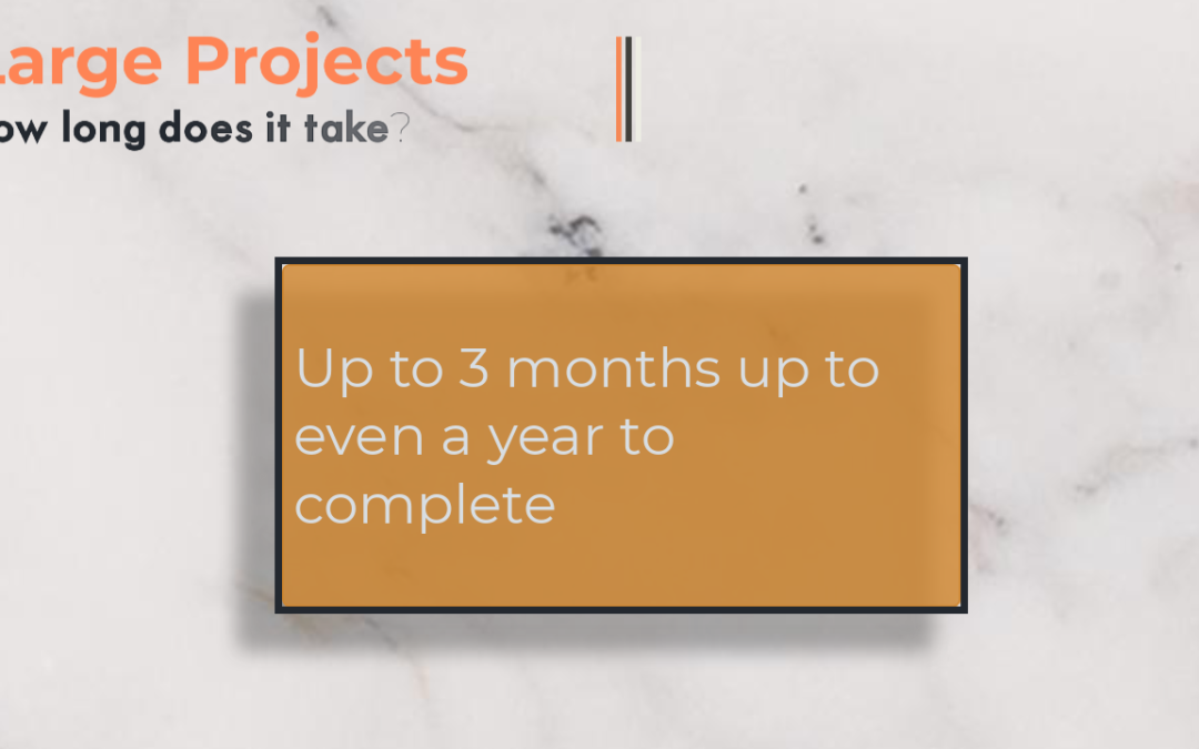 How long do Large Projects take?